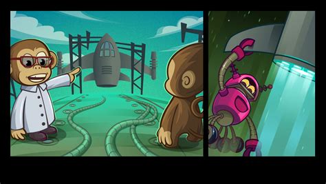 iOS game "Monkey Story" on Behance