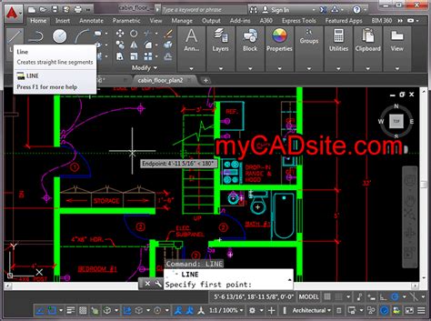 Autocad Screen Layout