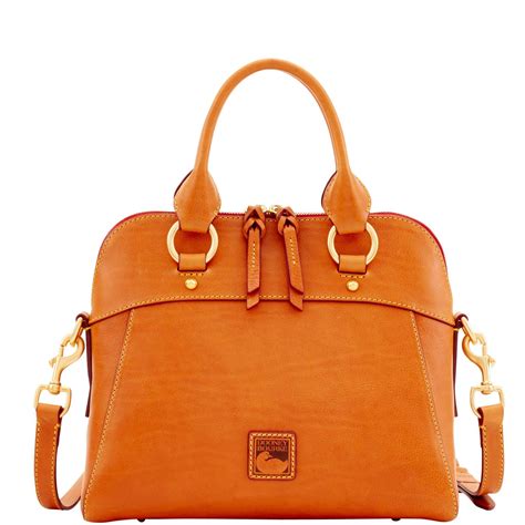 Dooney & Bourke Florentine Cameron Satchel in Blue | Lyst