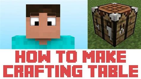 How to make a Crafting Table in Minecraft: Step by Step Guide