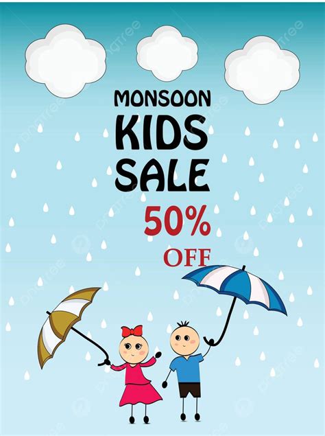 Illustration Of Monsoon Season Background Weather Off Season Vector, Weather, Off, Season PNG ...