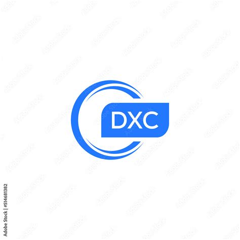 DXC letter design for logo and icon.DXC typography for technology ...