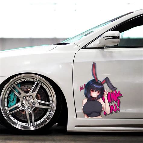 16X16'' Anime Car Decal - Car Accessories for teens – Carsoda