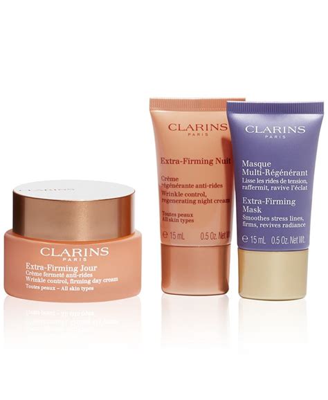 Clarins 3-Pc. Extra-Firming & Smoothing Skincare Starter Set - Macy's