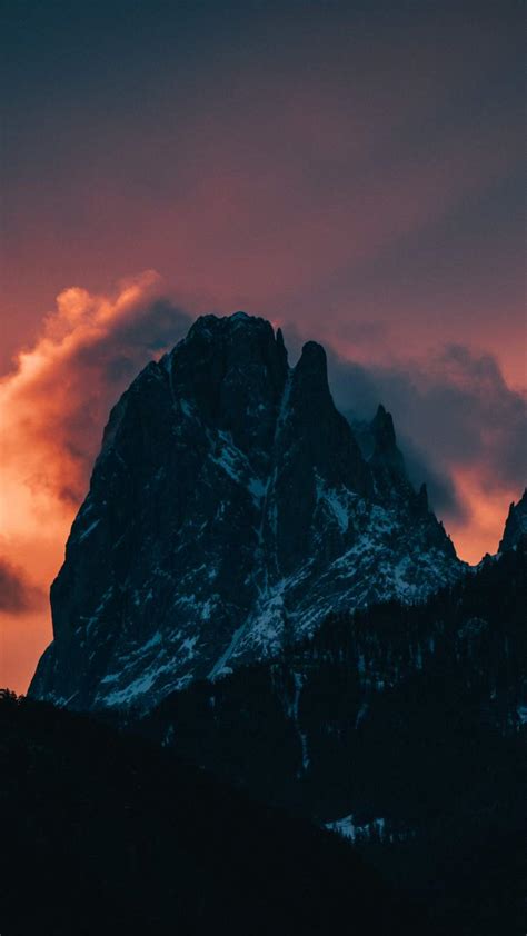 Sunset Mountain Cloud - IPhone Wallpapers : iPhone Wallpapers