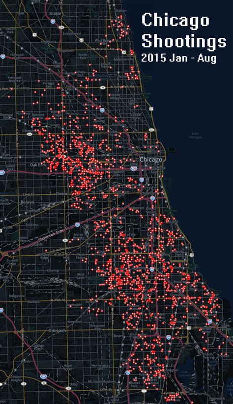 Chicago Gun Shootings 2015 | MantasCode