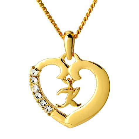 Gold Heart Initial Necklace k Gold Initial Heart - Etsy