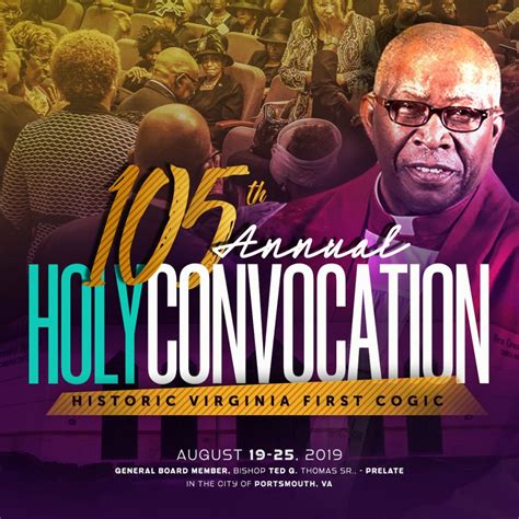 105th Holy Convocation Live Stream – Historic First Jurisdiction of ...