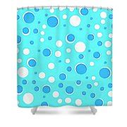 Abstract Blue Polka Dot Art Digital Art by Caterina Christakos | Fine Art America