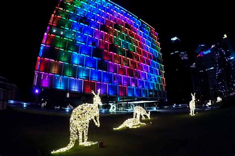 The 2018 City at Christmas Lights Trail, Perth, Australia