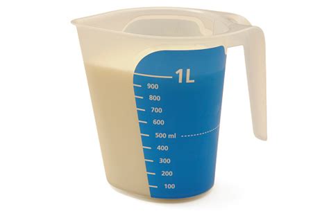 Measuring Cup 1 Litre Milk Stock Photo - Download Image Now - Dry Measure, Measuring Cup, Milk ...