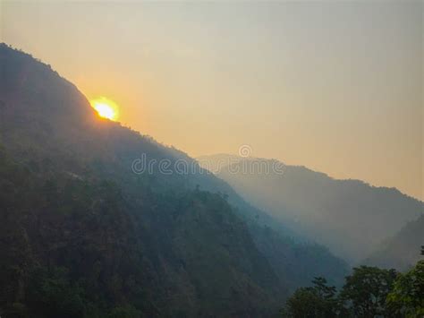 Sunrise over Himalayas stock photo. Image of nepal, mountains - 72338556