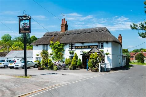 The Waterloo Arms Lyndhurst New Forest Pub – Stock Editorial Photo © mubus7 #113876860