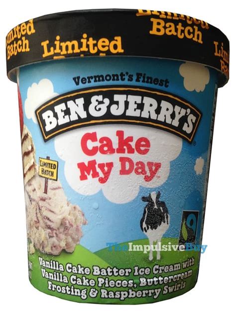 REVIEW: Ben & Jerry's Limited Batch Cake My Day Ice Cream - The ...