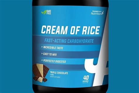 Trained By JP Nutrition delivers top value with its flavored Cream Of Rice