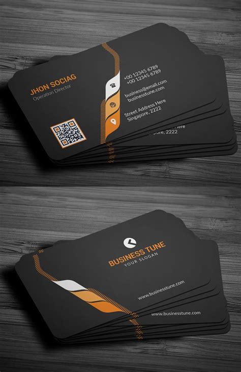 Professional Visiting Card Design Free Download-faircrestscard