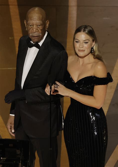 Why Morgan Freeman wore glove on his left hand at the Oscars