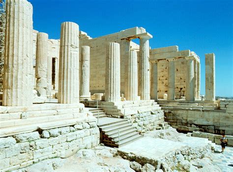 The propylaea - Acropolis Athens Greece