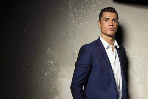 Cristiano Ronaldo Black Suit