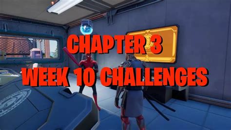 Fortnite Week 10 challenges - Chapter 3 Season 1 | GINX Esports TV