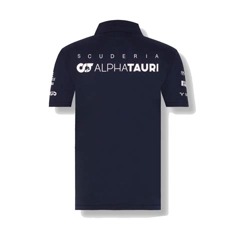 Men's Scuderia AlphaTauri Team F1 2021 polo shirt | Clothing \ Polo ...