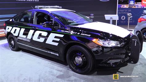 2017 Ford Fusion Police Responder Hybird Car - Exterior and Interior ...