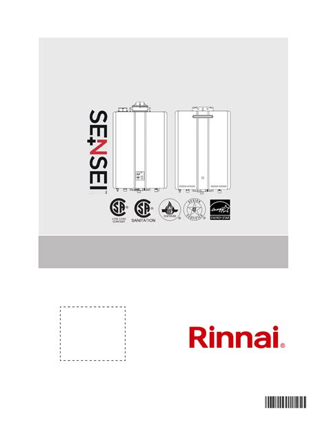 User manual Rinnai RU199eN (English - 92 pages)