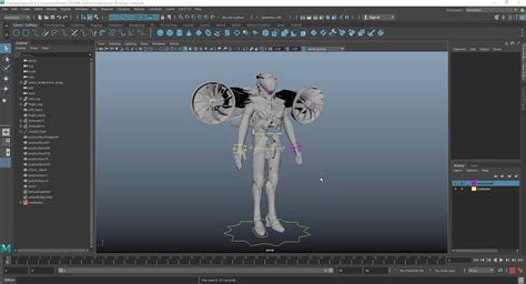 Character Rigging in MAYA. : r/Maya