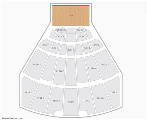 Starlight Theatre Seating Chart | Seating Charts & Tickets