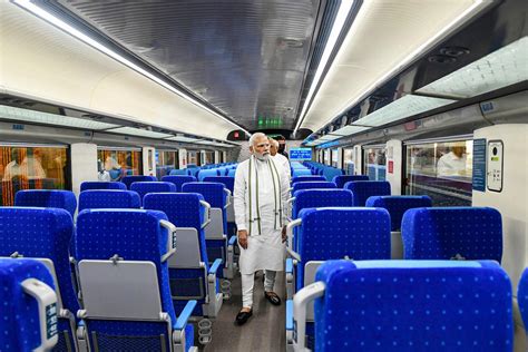 Vande Bharat Express 2.0: PM flags off new train between Gandhinagar and Mumbai, here's all to ...