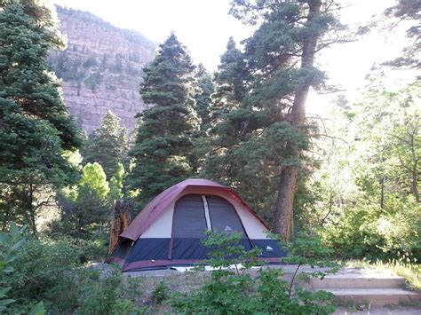 Camping near Ouray and Ridgway, Colorado