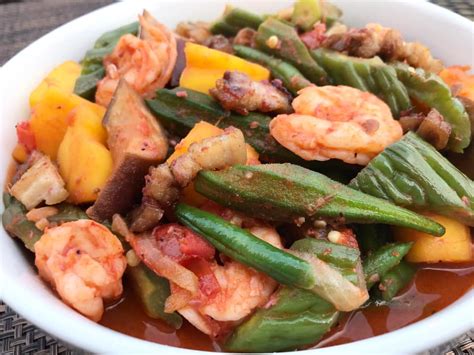 Pinakbet with Pork, Shrimp and Bagoong