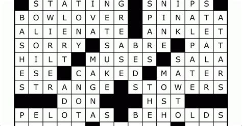 The Nation Cryptic Crossword Forum: New York Times Puns and Anagrams ...