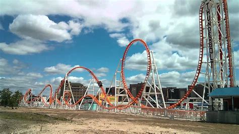 Coney Island thunderbolt 2014 test run - YouTube