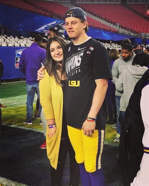 Meet LSU Quarterback Joe Burrow's Girlfriend Olivia Holzmacher - Sports Gossip