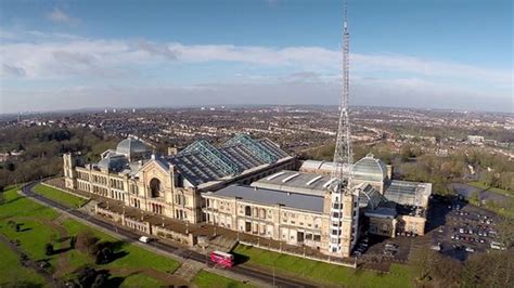 Birdseye view of Alexandra Palace - BBC News