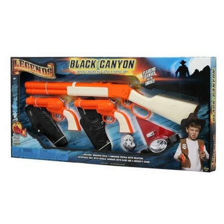 Legends of the Wild West Black Canyon Replica Serier Cap Rifle & Pistol ...