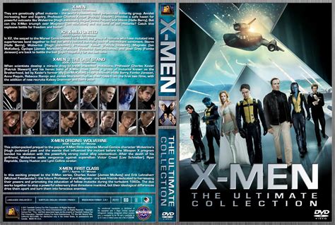 X-Men - The Ultimate Collection - Movie DVD Custom Covers - X-Men ...