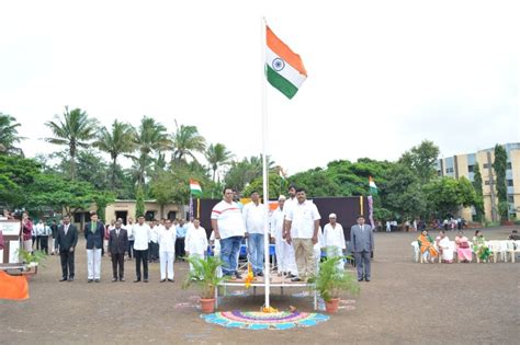 15 August Flag Hoisting (3) | Welcome to SPIS | SHARAD PAWAR ...