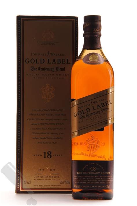 Johnnie Walker Gold Label 75cl - Old Bottling | Passion for Whisky