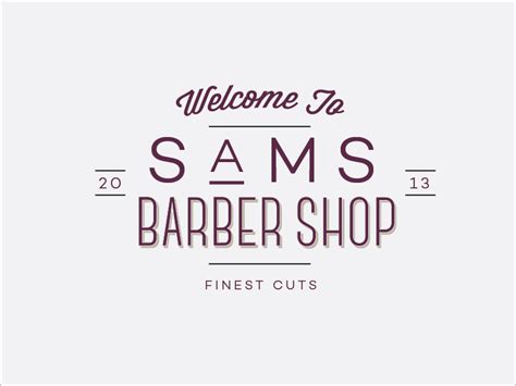 Sams Barber Shop by mattijs2 on Dribbble