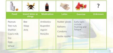 Symptoms of a Severe Allergic Reaction (Anaphylaxis) - First Aid for Free