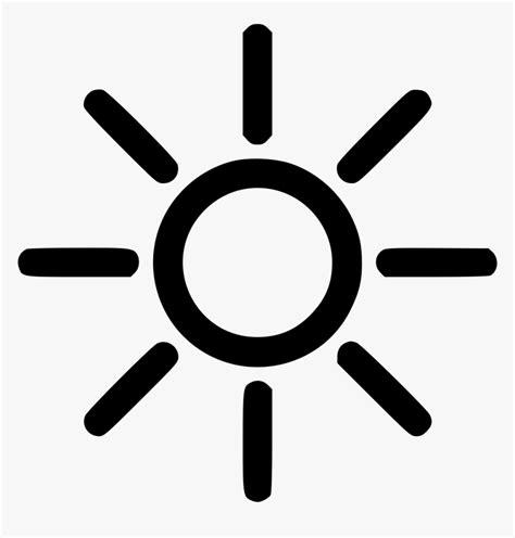 White Sun Png - Sun Icon Svg, Transparent Png , Transparent Png Image ...