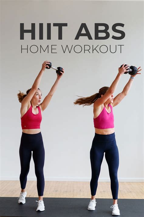 35-Minute HIIT Ab Workout with Weights (VIDEO) | Nourish Move Love