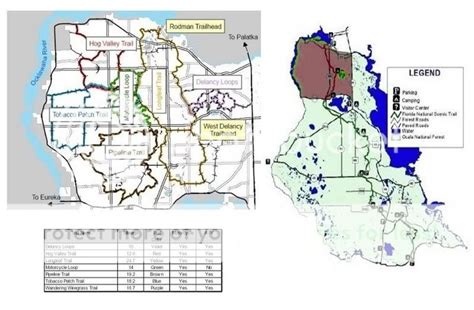 Ocala National Forest Trail Map