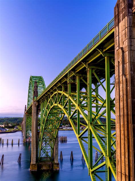 Yaquina Bay Bridge at Sunrise - hdrcreme