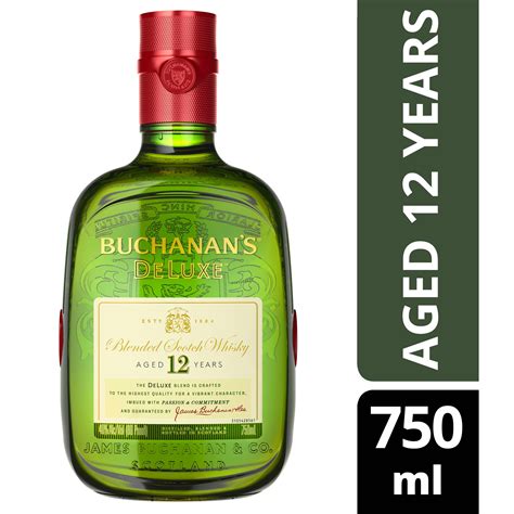 Buchanan's DeLuxe Aged 12 Years Blended Scotch Whisky Special Pack, 750 mL - Walmart.com