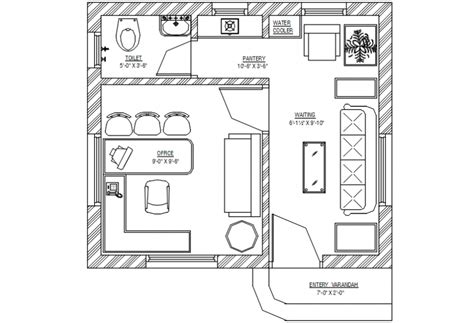 Free Download Hd Office Cabin Furniture Layout Plan Autocad Drawing Dwg | Images and Photos finder