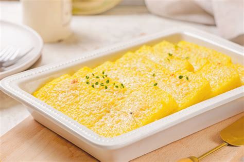 Easy Baked Polenta Recipe With Parmesan Cheese