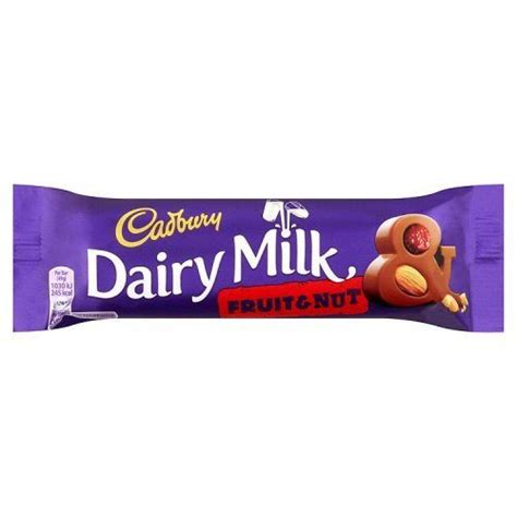 Cadbury Fruit & Nut 49g bar (eng) - Sedo Snax